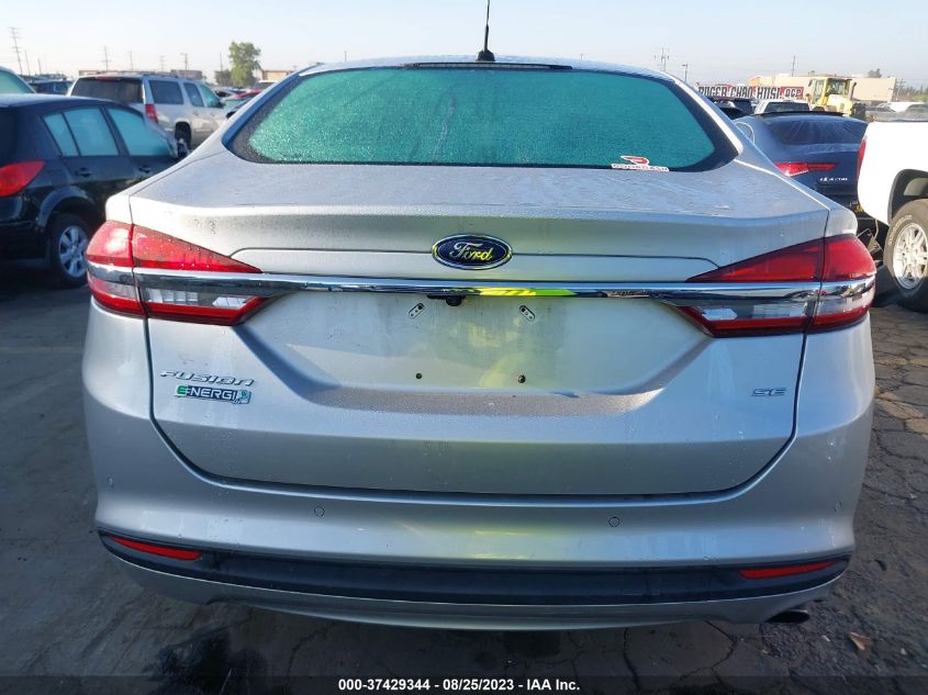 2018 FORD FUSION ENERGI SE - 3FA6P0PU7JR174282