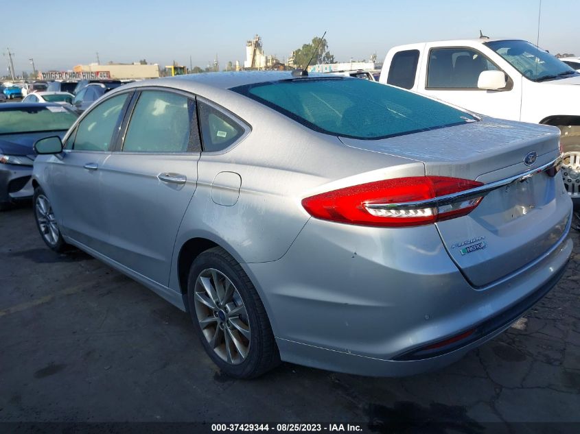 2018 FORD FUSION ENERGI SE - 3FA6P0PU7JR174282