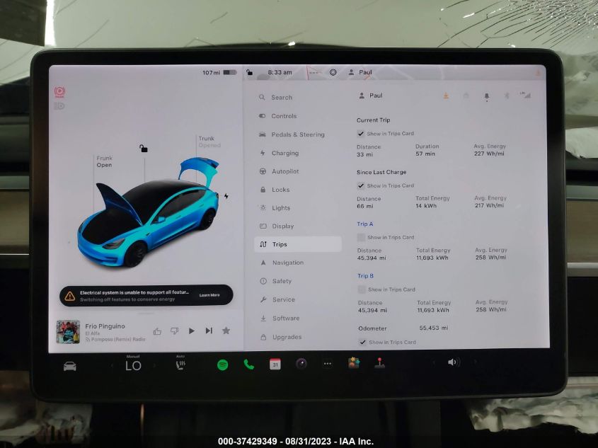 2019 TESLA MODEL 3 RANGE - 5YJ3E1EA0KF483693