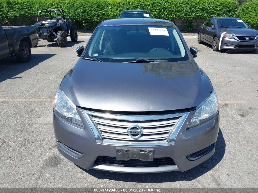 2015 NISSAN SENTRA S - 3N1AB7APXFY297797