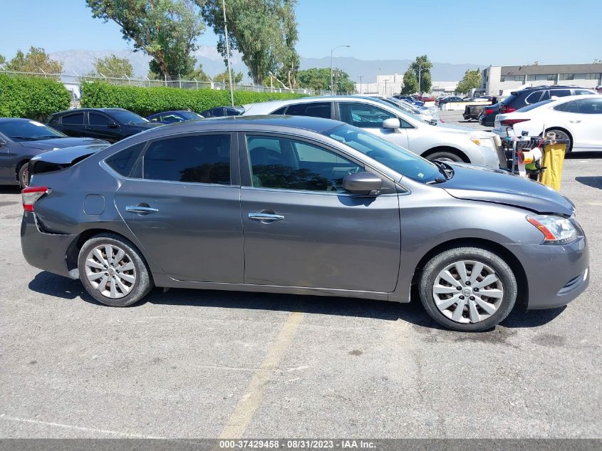 2015 NISSAN SENTRA S - 3N1AB7APXFY297797