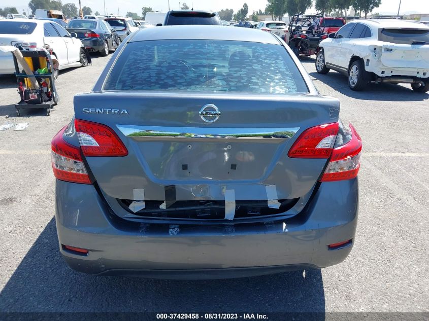 2015 NISSAN SENTRA S - 3N1AB7APXFY297797