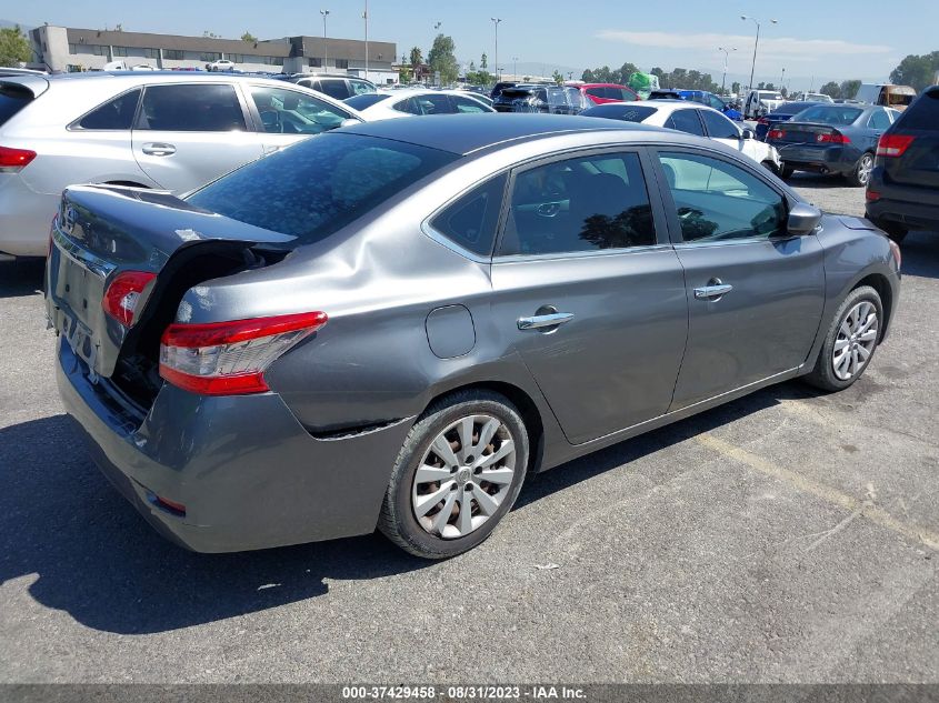 2015 NISSAN SENTRA S - 3N1AB7APXFY297797