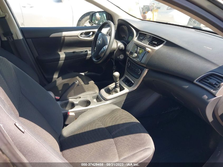 2015 NISSAN SENTRA S - 3N1AB7APXFY297797