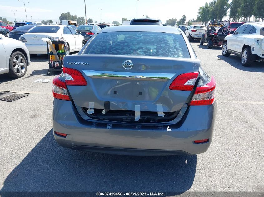 2015 NISSAN SENTRA S - 3N1AB7APXFY297797