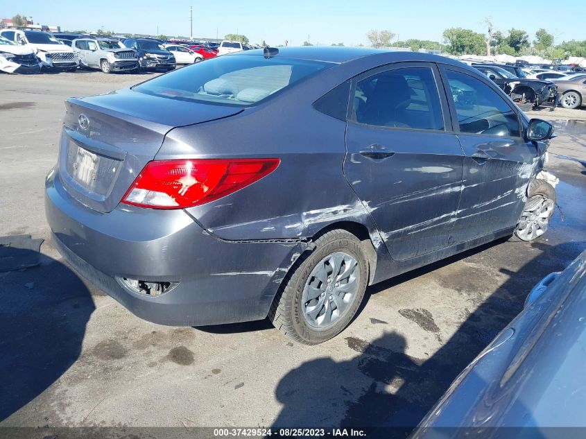 2017 HYUNDAI ACCENT SE - KMHCT4AE0HU298023