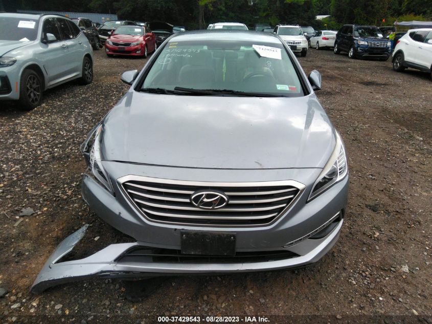 2015 HYUNDAI SONATA 2.4L SE - 5NPE24AF4FH129848