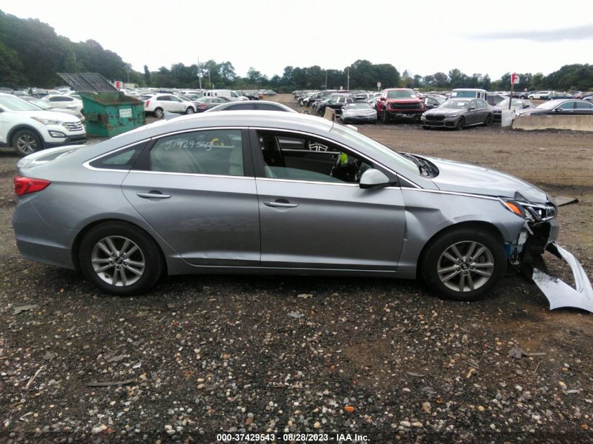 2015 HYUNDAI SONATA 2.4L SE - 5NPE24AF4FH129848