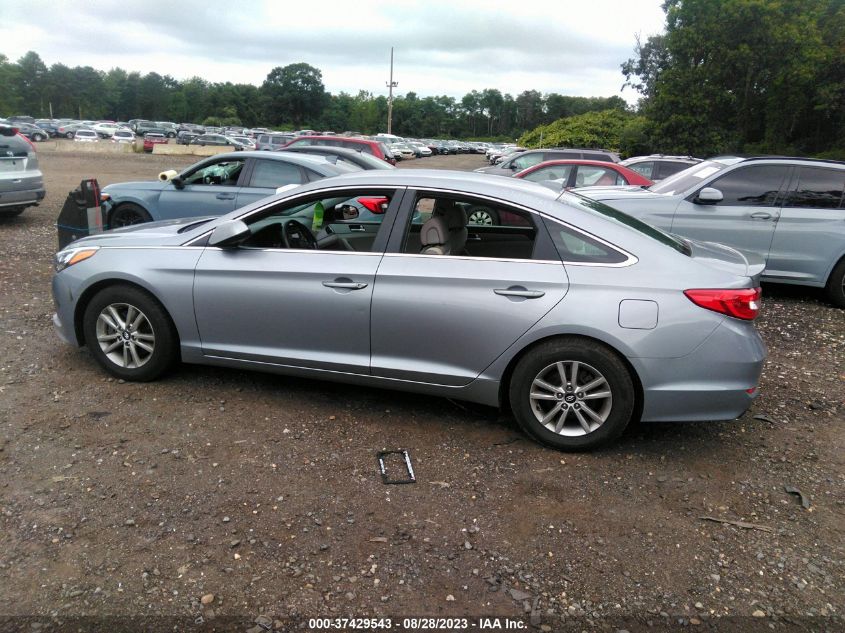 2015 HYUNDAI SONATA 2.4L SE - 5NPE24AF4FH129848