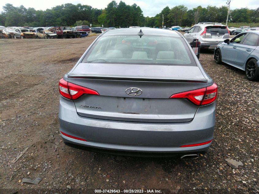 2015 HYUNDAI SONATA 2.4L SE - 5NPE24AF4FH129848