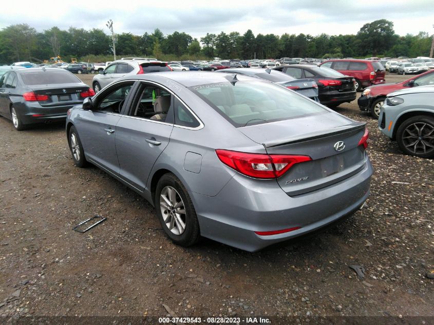 2015 HYUNDAI SONATA 2.4L SE - 5NPE24AF4FH129848