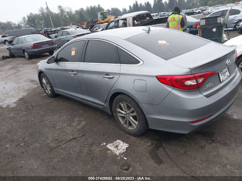 2015 HYUNDAI SONATA SE - 5NPE24AF4FH002033