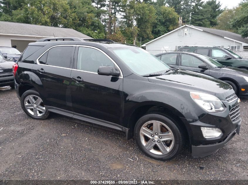 Lot #2539238031 2016 CHEVROLET EQUINOX LT salvage car