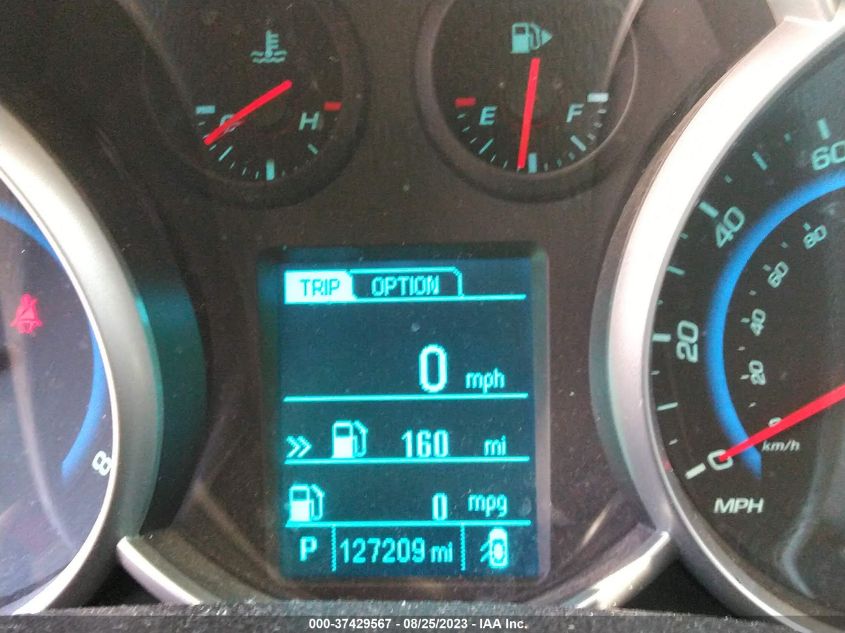 2016 CHEVROLET CRUZE - 1G1PE5LP6G7122982