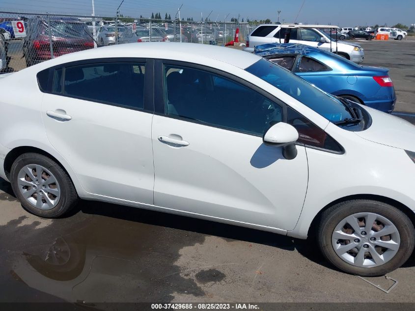 2013 KIA RIO LX - KNADM4A32D6212548
