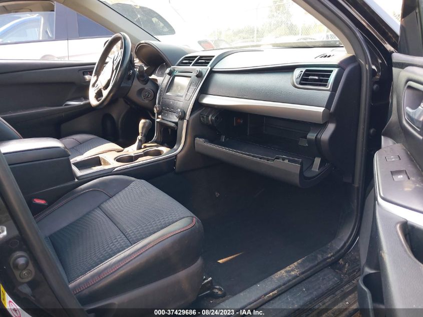 2015 TOYOTA CAMRY XLE/SE/LE/XSE - 4T1BF1FK9FU940154