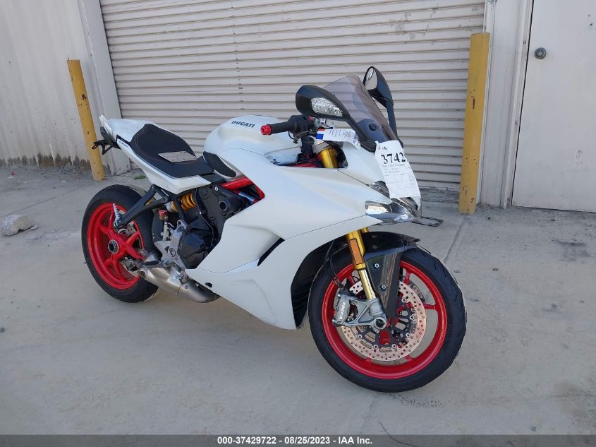 2018 DUCATI SUPERSPORT - ZDMVABDS8JB004091