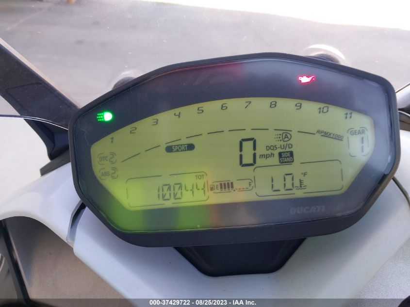 2018 DUCATI SUPERSPORT - ZDMVABDS8JB004091