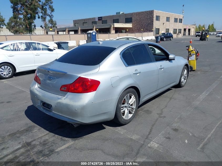 2013 INFINITI G37 SEDAN JOURNEY JN1CV6AP3DM712999