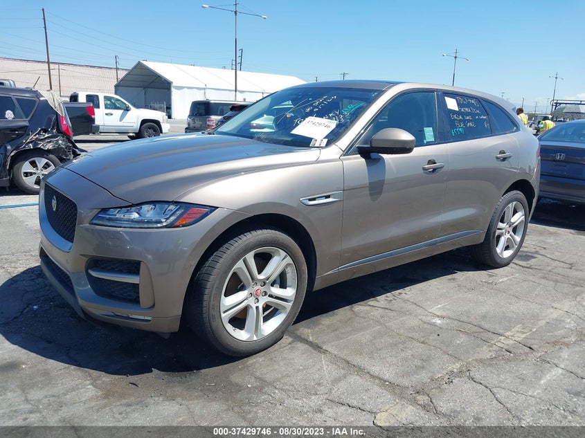 VIN SADCL2BV2HA072613 2017 JAGUAR F-PACE 35T R-SPORT