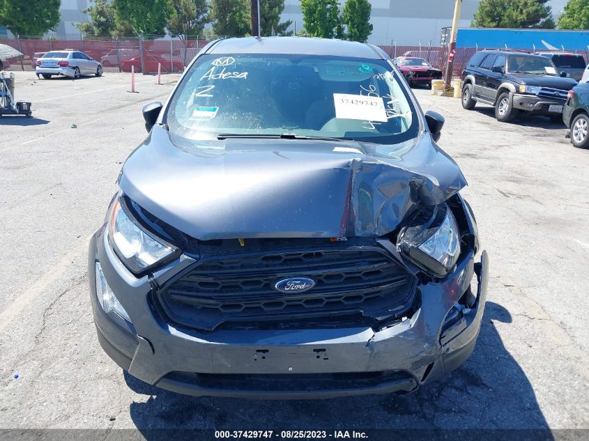 2021 FORD ECOSPORT S - MAJ3S2FE1MC445556