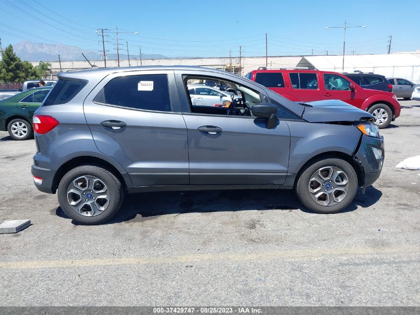 2021 FORD ECOSPORT S - MAJ3S2FE1MC445556