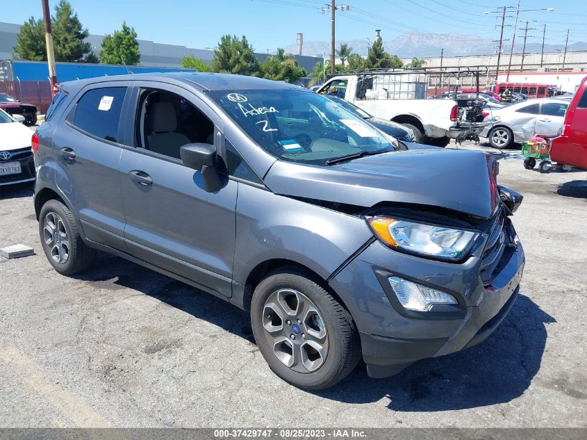 2021 FORD ECOSPORT S - MAJ3S2FE1MC445556