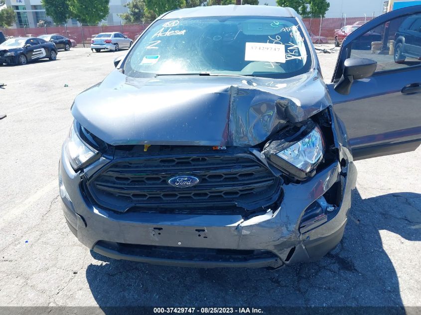 2021 FORD ECOSPORT S - MAJ3S2FE1MC445556