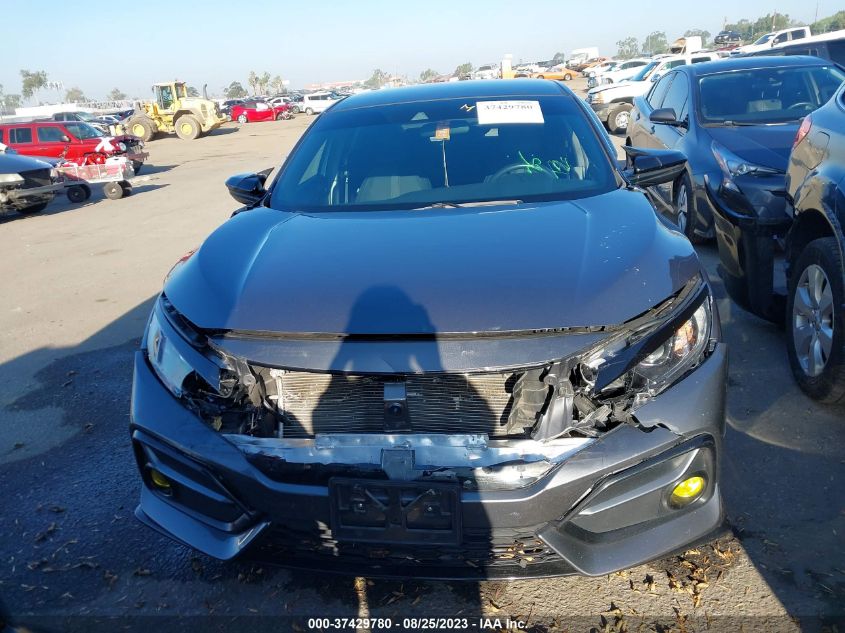 2021 HONDA CIVIC HATCHBACK SPORT - SHHFK7H42MU423396
