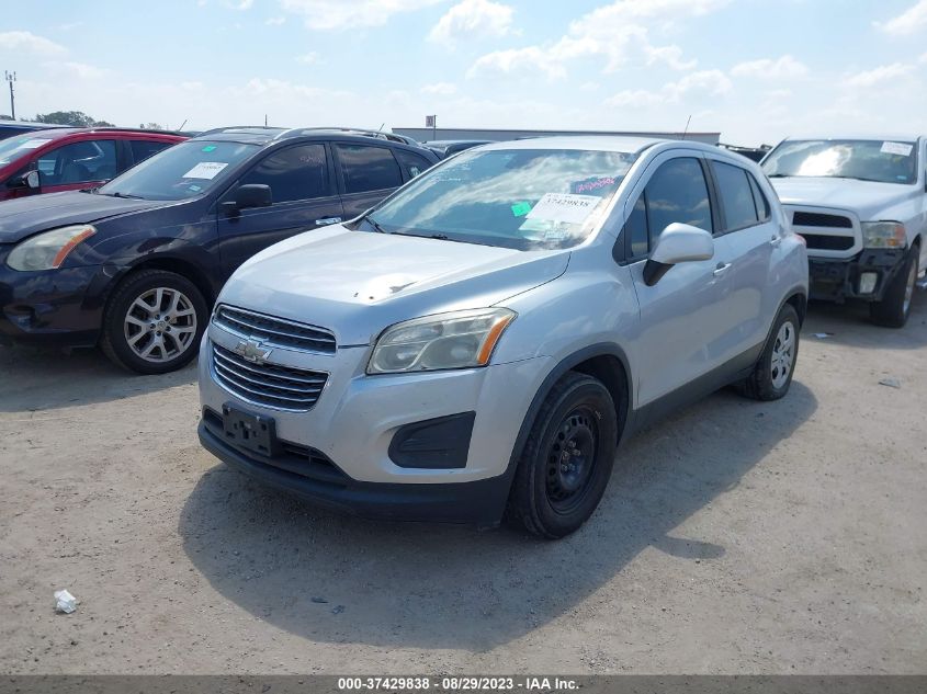 2016 CHEVROLET TRAX LS - 3GNCJKSB9GL272345