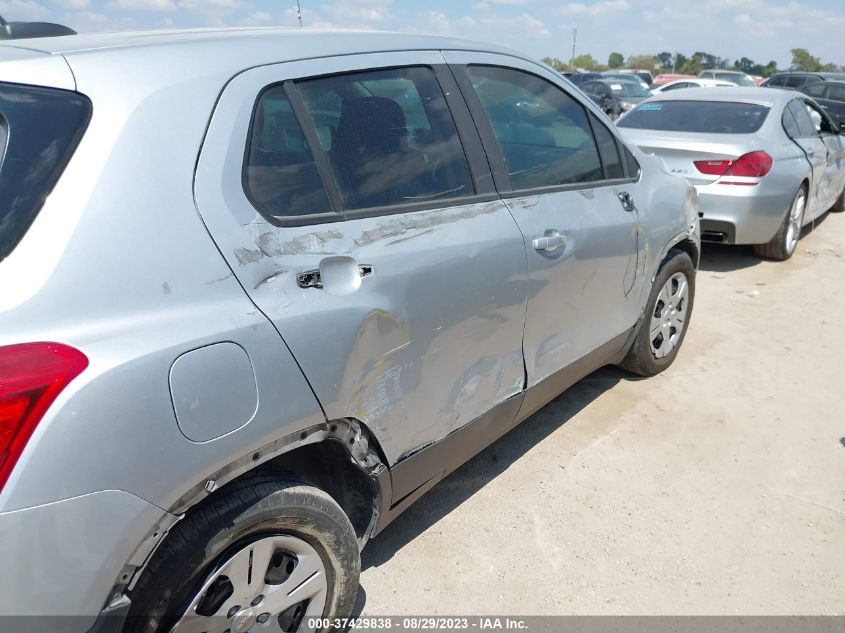 2016 CHEVROLET TRAX LS - 3GNCJKSB9GL272345