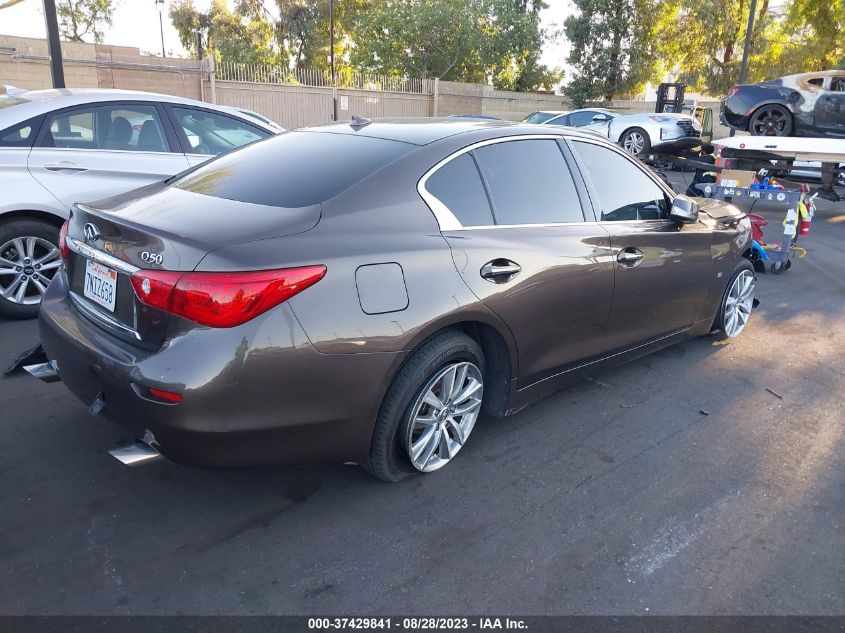 2015 INFINITI Q50 PREMIUM - JN1BV7APXFM348830