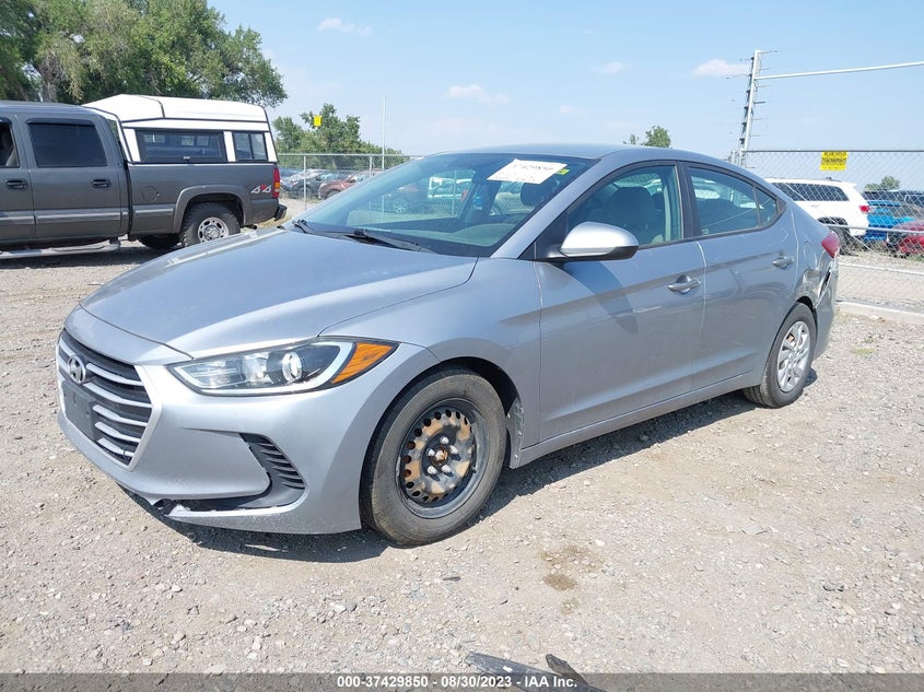 VIN 5NPD74LF9HH150627 2017 HYUNDAI ELANTRA SE