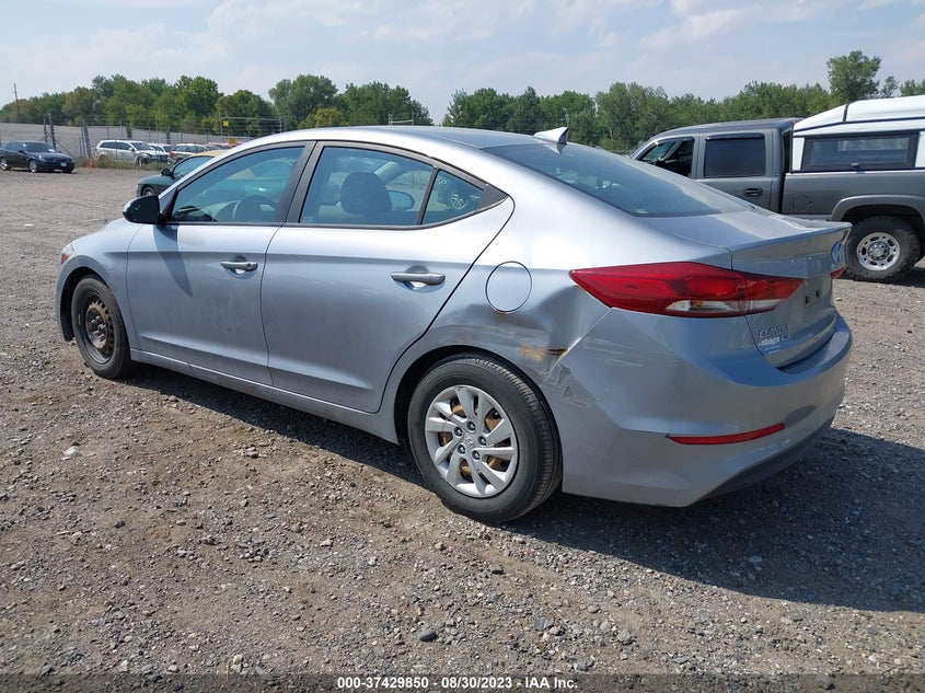 VIN 5NPD74LF9HH150627 2017 HYUNDAI ELANTRA SE