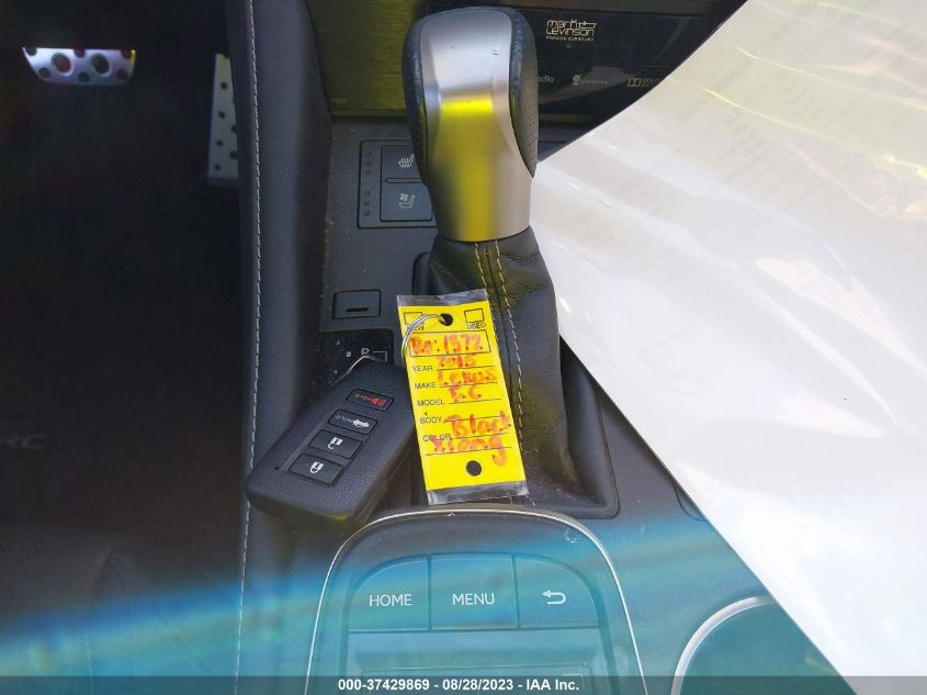 2015 LEXUS RC 350 - JTHHE5BCXF5007900
