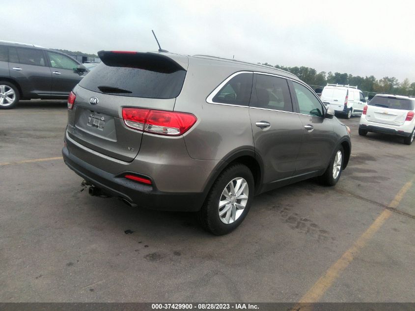 2017 KIA SORENTO LX V6 - 5XYPG4A53HG210898