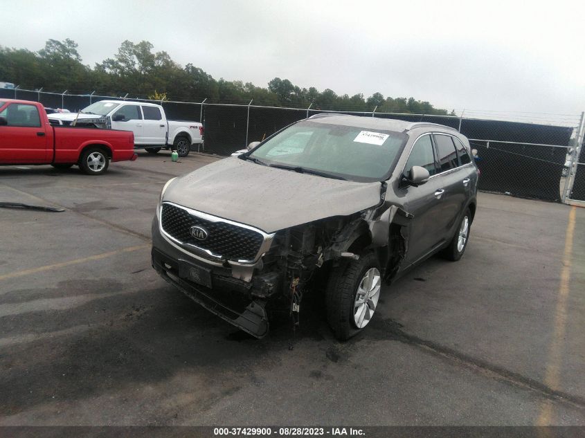 2017 KIA SORENTO LX V6 - 5XYPG4A53HG210898