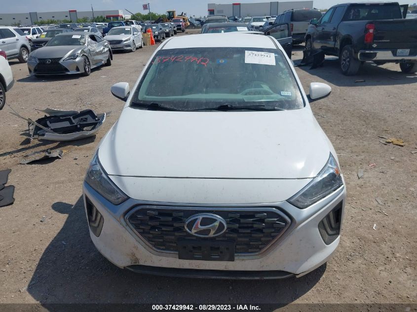 2020 HYUNDAI IONIQ HYBRID SE - KMHC75LC6LU215418