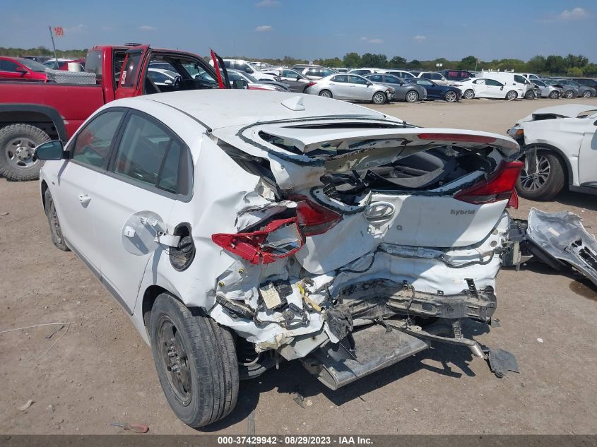 2020 HYUNDAI IONIQ HYBRID SE - KMHC75LC6LU215418