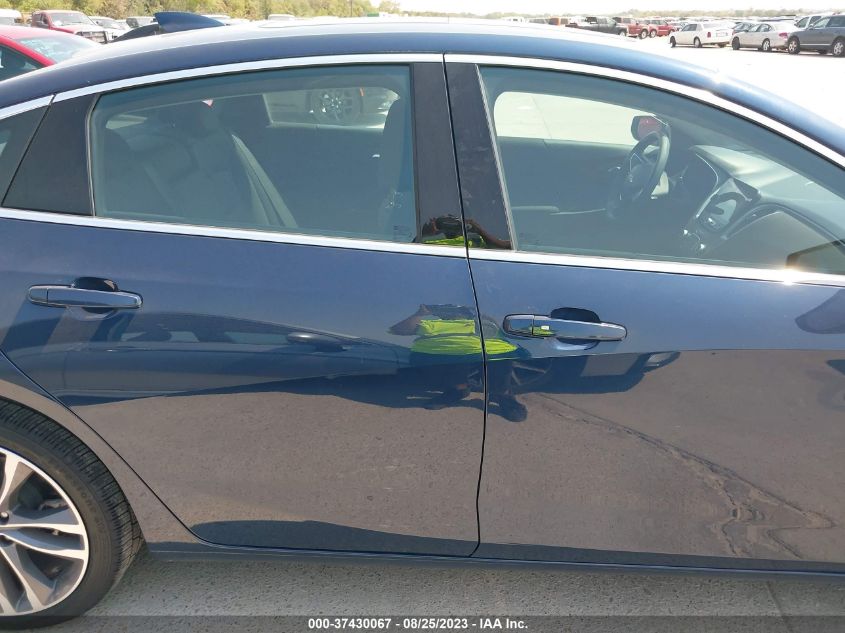 2022 CHEVROLET MALIBU LT - 1G1ZD5ST9NF128430