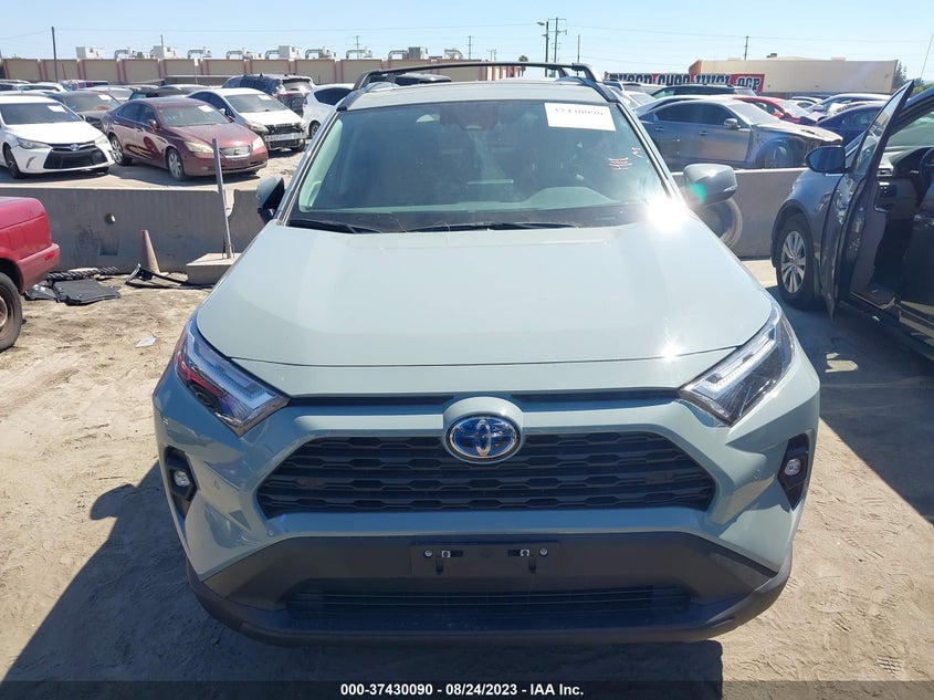 VIN 4T3B6RFV1PU111189 2023 TOYOTA RAV4 HYBRID XLE PREMIUM