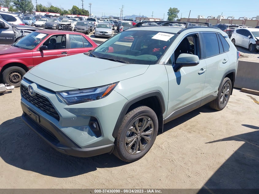 VIN 4T3B6RFV1PU111189 2023 TOYOTA RAV4 HYBRID XLE PREMIUM