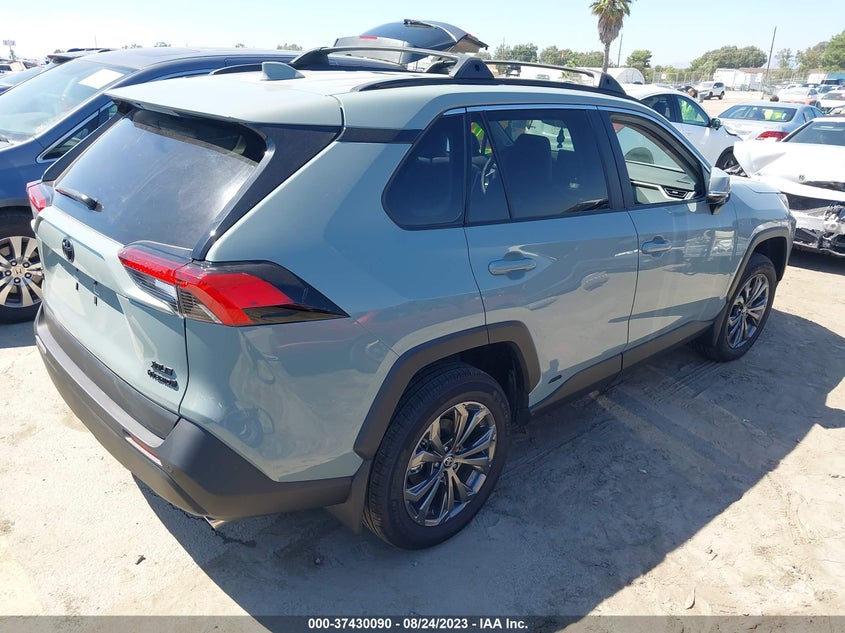 VIN 4T3B6RFV1PU111189 2023 TOYOTA RAV4 HYBRID XLE PREMIUM