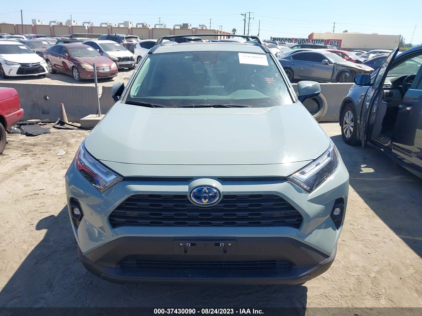 VIN 4T3B6RFV1PU111189 2023 TOYOTA RAV4 HYBRID XLE PREMIUM