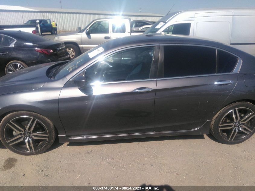 2017 HONDA ACCORD SEDAN SPORT - 1HGCR2F55HA295251