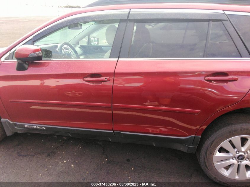 2016 SUBARU OUTBACK 2.5I PREMIUM - 4S4BSAHC8G3280049