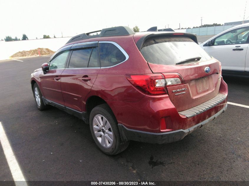 2016 SUBARU OUTBACK 2.5I PREMIUM - 4S4BSAHC8G3280049