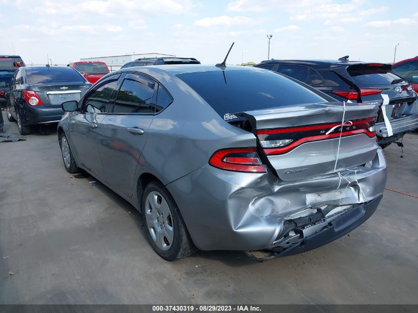 2016 DODGE DART SE - 1C3CDFAA5GD592742