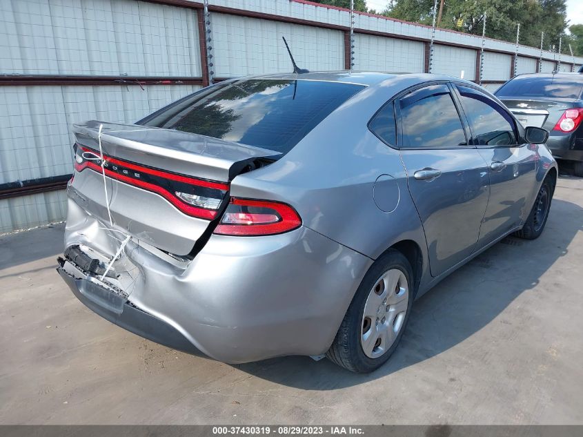 2016 DODGE DART SE - 1C3CDFAA5GD592742