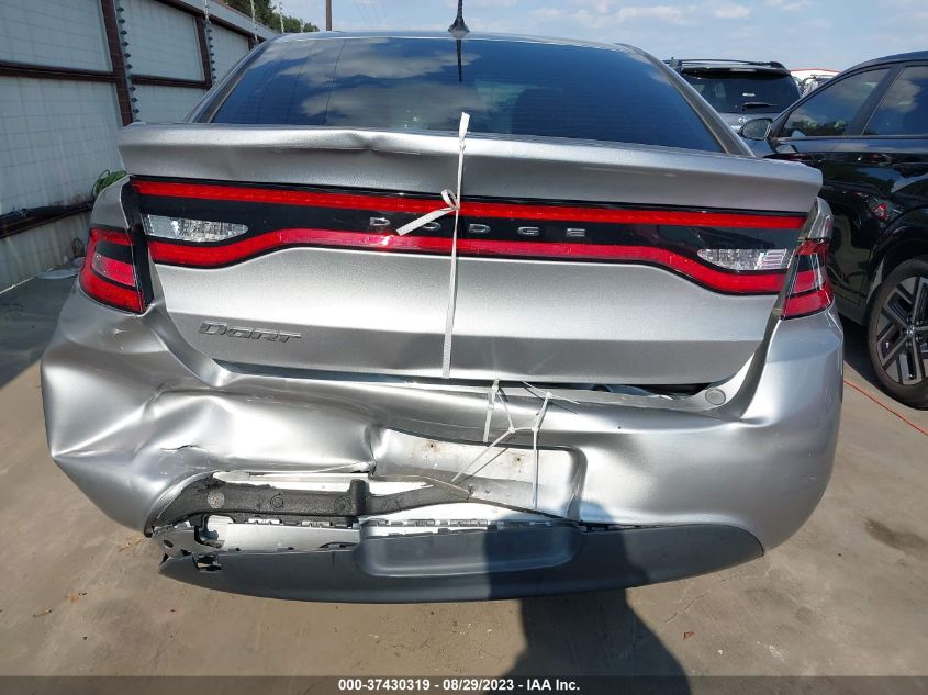 2016 DODGE DART SE - 1C3CDFAA5GD592742